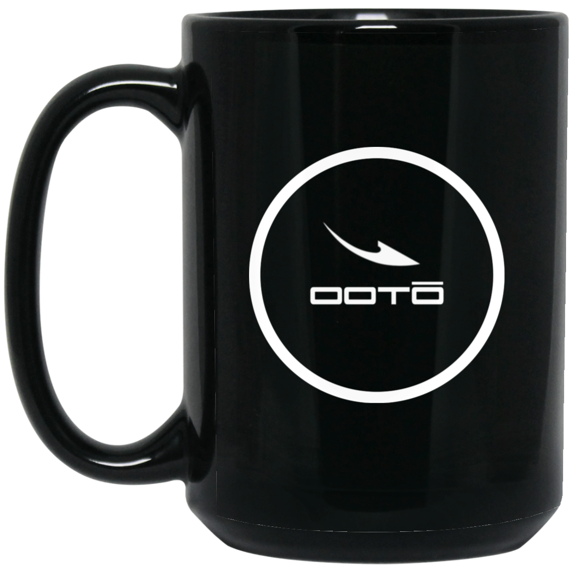 OOTO - DASH EN WHITE - BM15OZ 15 oz. Black Mug - 1 COLOR -