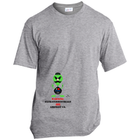 Thumbnail for AL DOES HUMAN-WARNING; EXTRATERRESTRIALS ARE AMONGST US - USA100 Made in the USA Unisex T-Shirt - 4 COLORS -