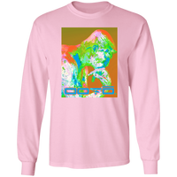 Thumbnail for RODINS THE THINKER X OOTO EN PASTEL - G240 LS Ultra Cotton T-Shirt - 5 COLORS -