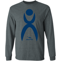 Thumbnail for GLYPHIC EN BLUE - G240 LS Ultra Cotton T-Shirt - 10 COLORS -