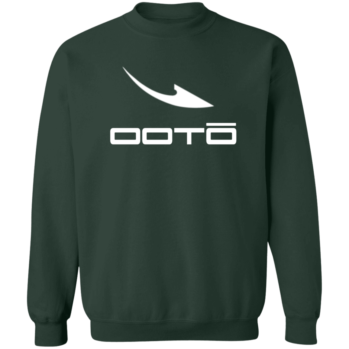 OOTO - DASH EN WHITE - Z65x Pullover Crewneck Sweatshirt 8 oz - 5 COLORS -