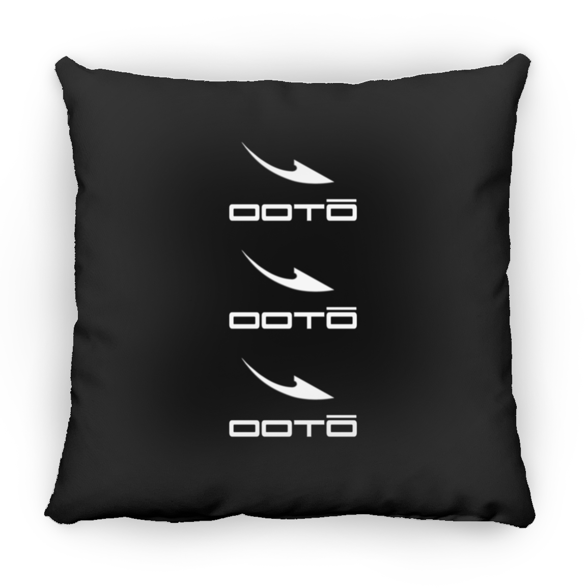 OOTO - DASH EN WHITE x 3 - ZP18 Large Square Pillow - 1 COLOR -