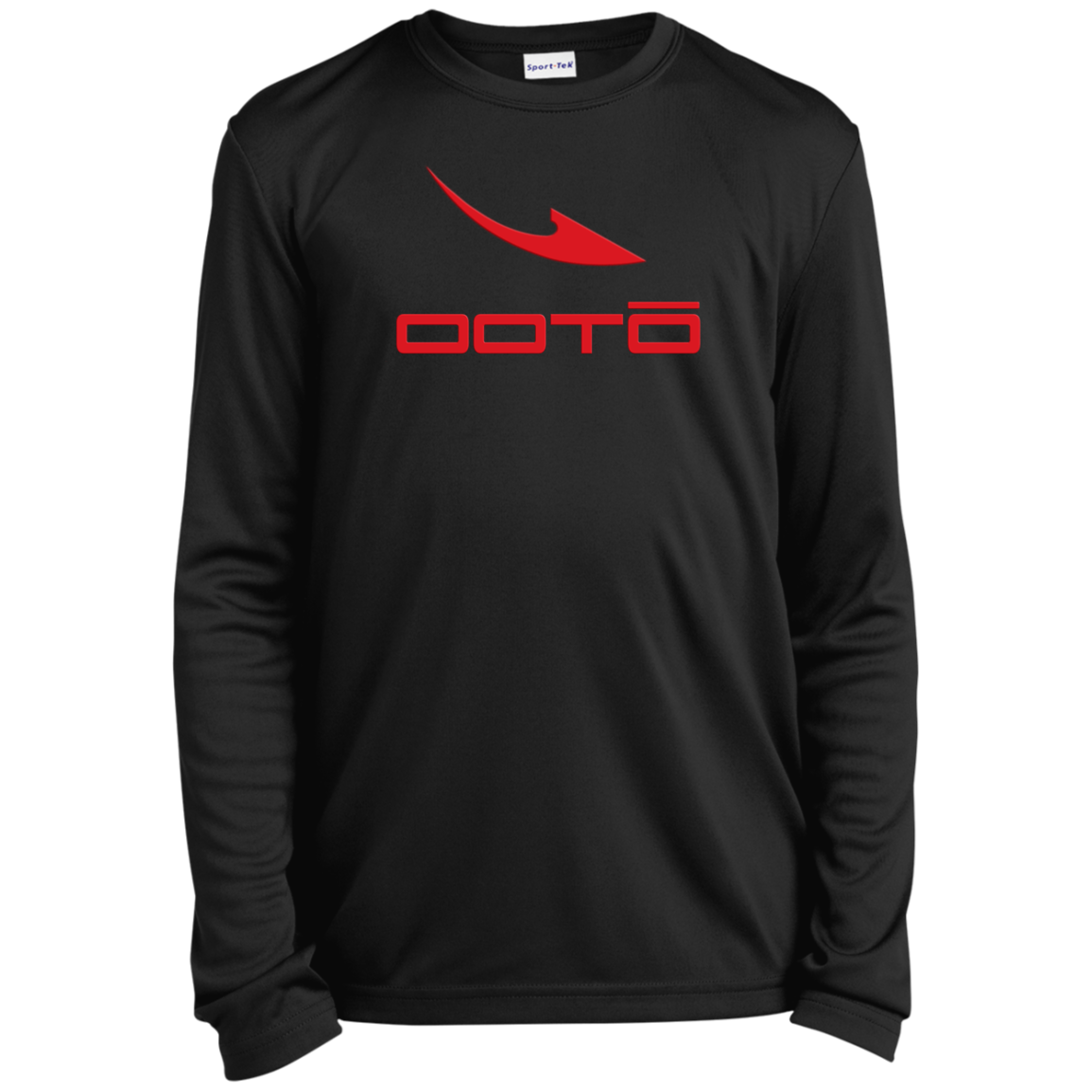 OOTO - DASH EN RED -  YST350LS Youth Long Sleeve Performance Tee - 4 COLORS -