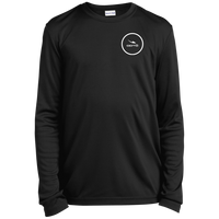 Thumbnail for OOTO - DASH EN WHITE - YST350LS Youth Long Sleeve Performance Tee - 5 COLORS -