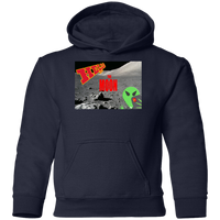 Thumbnail for OOTO - AL Hello from THE MOON - selfie - postcard - G185B Youth Pullover Hoodie - 5 COLORS -