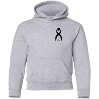 Thumbnail for OOTO - GLYPHIC EN BLACK - G185B Youth Pullover Hoodie - 8 COLORS -