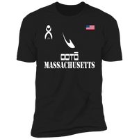 Thumbnail for OOTO - MASSACHUSETTS - Z61x Premium Short Sleeve Tee - 9 COLORS -