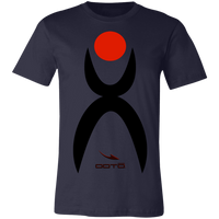 Thumbnail for GLYPHIC EN BLACK AND RED - 3001C Unisex Jersey Short-Sleeve T-Shirt - 10 COLORS -