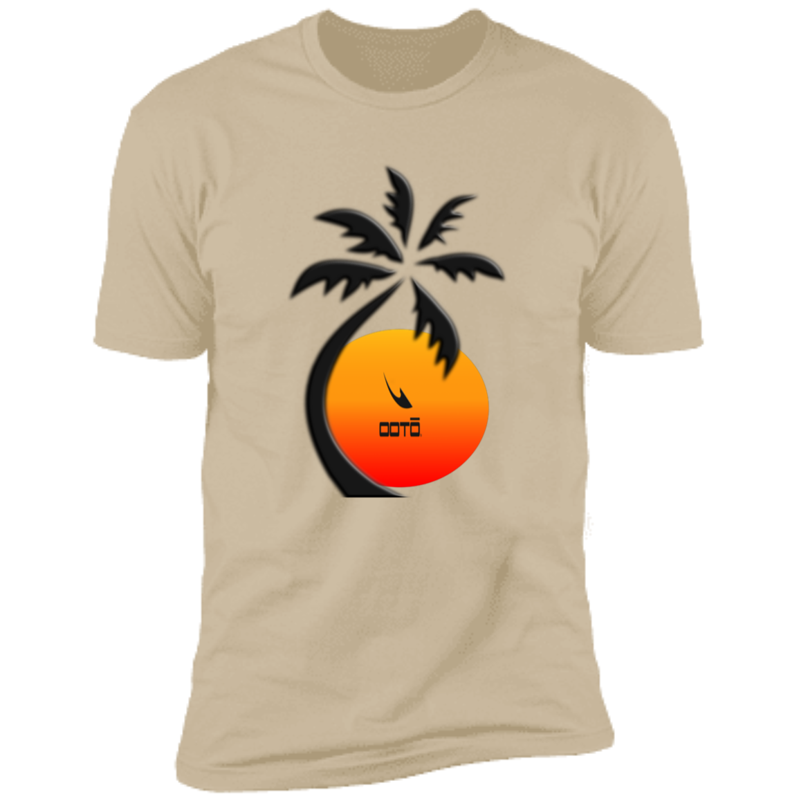 PALM SUNSET - NL3600 Premium Short Sleeve T-Shirt - 10 COLORS -