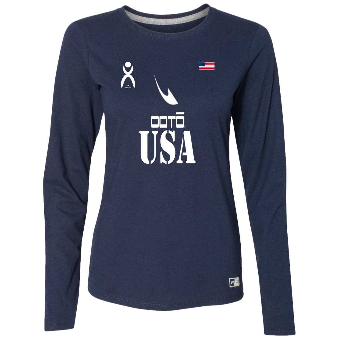 USA - 64LTTX Ladies’ Essential Dri-Power Long Sleeve Tee - 3 COLORS -