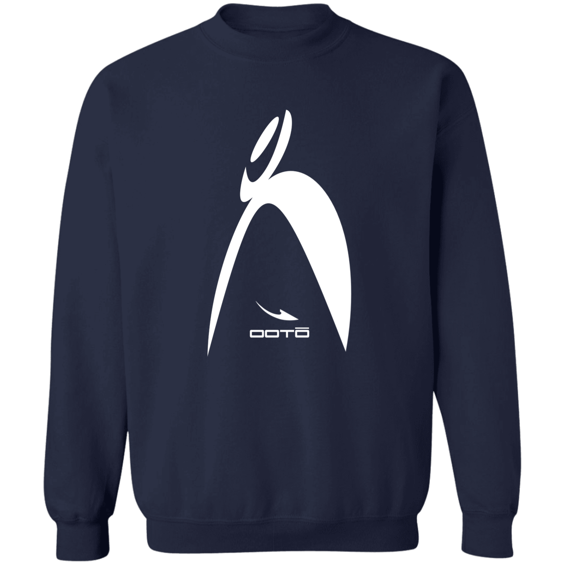 OOTO - BIG STEPPIN GLYPHIC EN WHITE - 1 WT G180 Crewneck Pullover Sweatshirt - 4 COLORS -