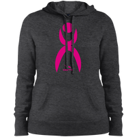 Thumbnail for OOTO - GLYPHIC EN NEON PINK - LST254 Ladies' Pullover Hooded Sweatshirt - 5 COLORS -