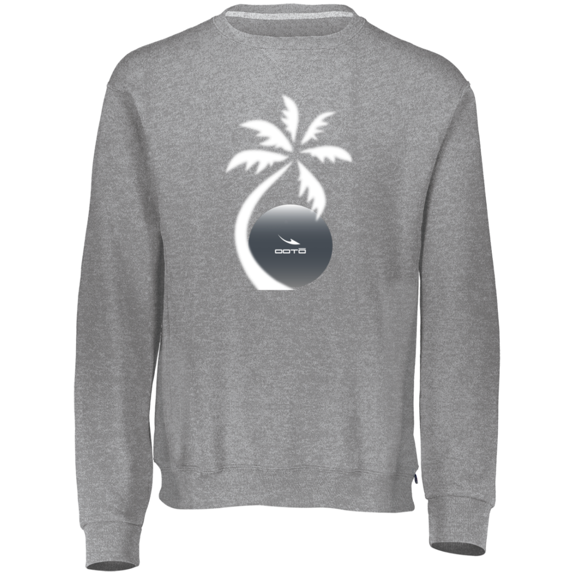 OOTO - PALM WHITE 698HBM Dri-Power Fleece Crewneck Sweatshirt - 9 COLORS -