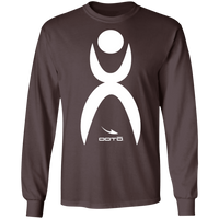 Thumbnail for GLYPHIC EN WHITE - G240 LS Ultra Cotton T-Shirt - 9 COLORS -