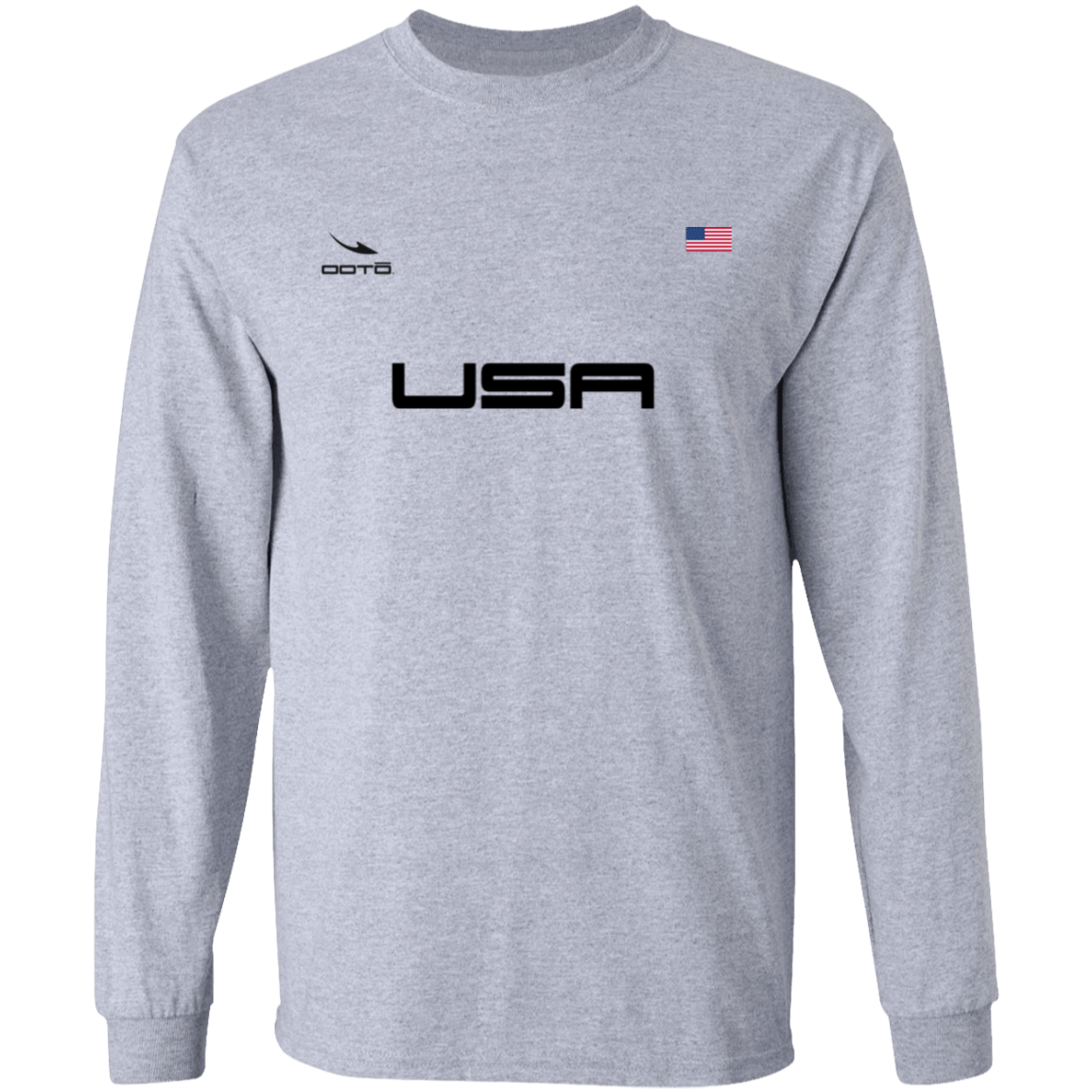 USA OOTO BLACK - G240 LS Ultra Cotton T-Shirt - 5 COLORS -