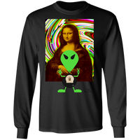 Thumbnail for AL DIGS MONA - DAVINCIS' MONA X OOTO G240 LS Ultra Cotton T-Shirt - 5 COLORS -