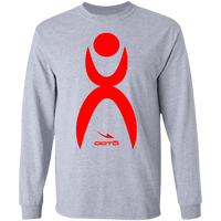 Thumbnail for GLYPHIC EN RED - G240 LS Ultra Cotton T-Shirt - 10 COLORS -