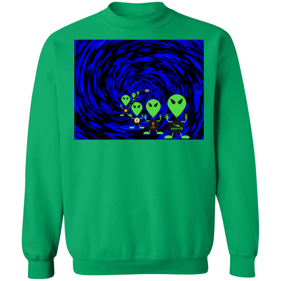 OOTO - 'AL' E. ENN INVASION - Z65 Crewneck Pullover Sweatshirt - 9 COLORS -