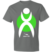 Thumbnail for GLYPHIC EN WHITE OVER LIME CIRCLE - 980 Lightweight T-Shirt 4.5 oz - 6 COLORS -