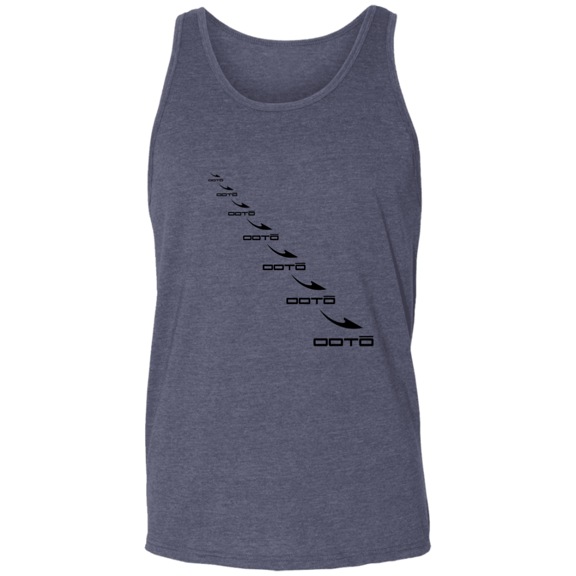 DASH EN BLACK DESCENDING - 3480 Unisex Tank - 7 COLORS -