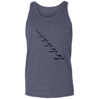 Thumbnail for DASH EN BLACK DESCENDING - 3480 Unisex Tank - 7 COLORS -