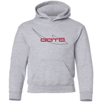 Thumbnail for OOTO - OPEN DASH GRAY - Youth Pullover Hoodie - 4 COLORS -