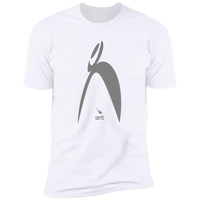 Thumbnail for GLYPHIC BIG STEPPIN IN NOISEY GREY - NL3600 Premium Short Sleeve T-Shirt - 2 COLORS -