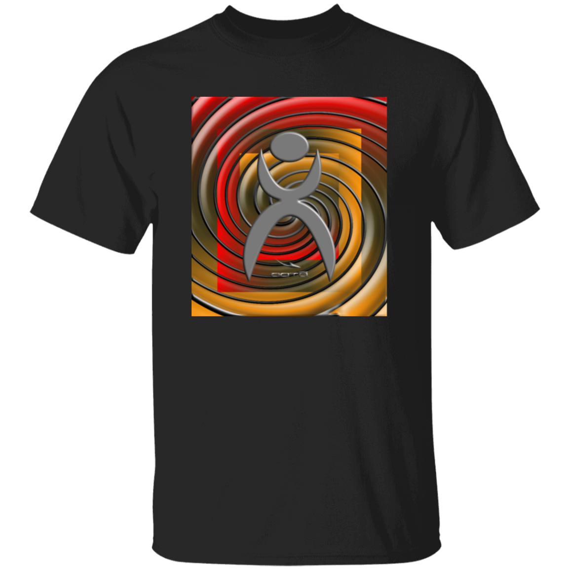 OOTO - GLYPHIC EN SPIRAL EPIC JOURNEY GRADIENT - G500B Youth 5.3 oz 100% Cotton T-Shirt - 5 COLORS -