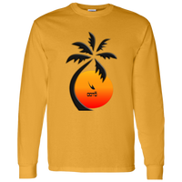 Thumbnail for PALM SUNSET - G540 LS T-Shirt 5.3 oz. - 11 COLORS -