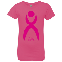 Thumbnail for OOTO - GLYPHIC EN NEON PINK - NL3710 Girls' Princess T-Shirt - 10 COLORS -