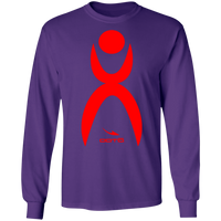 Thumbnail for GLYPHIC EN RED - G240 LS Ultra Cotton T-Shirt - 10 COLORS -