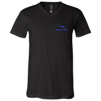 Thumbnail for DASH EN BLUE - M 3005 Unisex Jersey SS V-Neck T-Shirt - 4 COLORS -