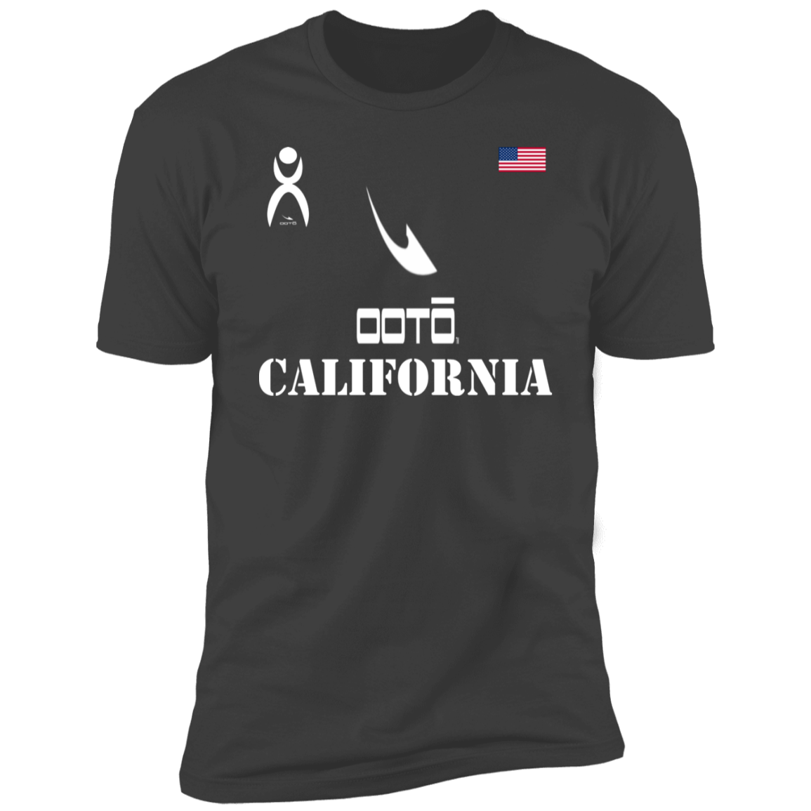 OOTO - CALIFORNIA - Z61x Premium Short Sleeve Tee - 9 COLORS -