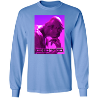 Thumbnail for RODINS THE THINKER EN VIOLET - G240 LS Ultra Cotton T-Shirt - 6 COLORS -