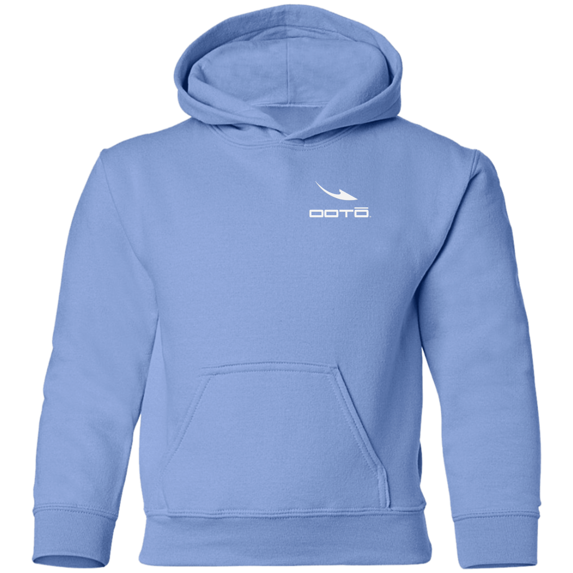 OOTO - DASH EN WHITE - G185B Youth Pullover Hoodie - 11 COLORS -