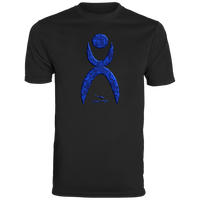 Thumbnail for OOTO - GLYPHIC EN DEEP BLUE 791 Youth Moisture-Wicking Tee - 1 COLOR -