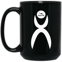 Thumbnail for OOTO - GLYPHIC EN WHITE - DASH EN BLACK - BM15OZ 15 oz. Black Mug - 1 COLOR -