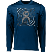 Thumbnail for SPIRALING GLYPHIC - 788 Long Sleeve Moisture-Wicking Tee - 6 COLORS -