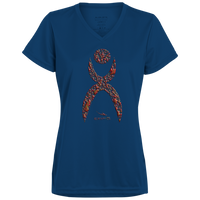 Thumbnail for GLYPHIC EN HALTED PHASE - 1790 Ladies’ Moisture-Wicking V-Neck Tee - 6 COLORS -