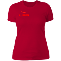 Thumbnail for USA OOTO DASH EN RED - NL3900 Ladies' Boyfriend T-Shirt - 6 COLORS -