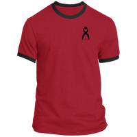 Thumbnail for GLYPHIC EN BLACK - PC54R Ringer Tee - 8 COLORS -