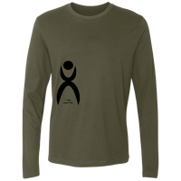 Thumbnail for GLYPHIC EN BLACK - NL3601 Men's Premium LS - 5 COLORS -