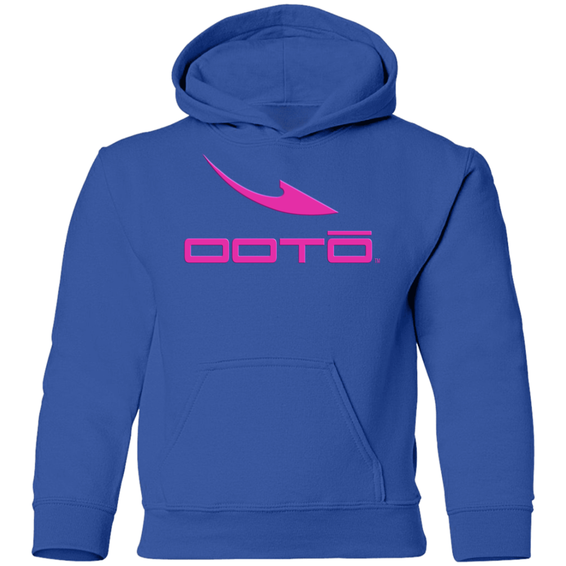 OOTO - DASH EN PINK - M G185B Youth Pullover Hoodie - 5 COLORS -