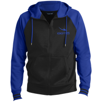 Thumbnail for OOTO - DASH EN BLUE - ST236 Men's Sport-Wick® Full-Zip Hooded Jacket - 3 COLORS -