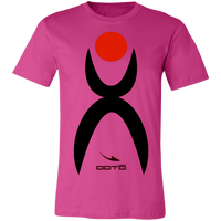 Thumbnail for GLYPHIC EN BLACK AND RED - 3001C Unisex Jersey Short-Sleeve T-Shirt - 10 COLORS -