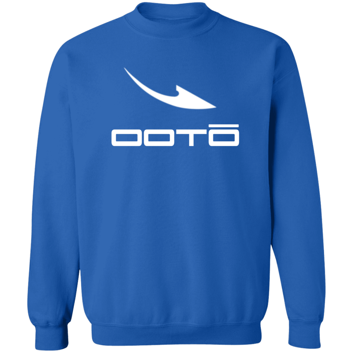 OOTO - DASH EN WHITE - Z65x Pullover Crewneck Sweatshirt 8 oz - 5 COLORS -