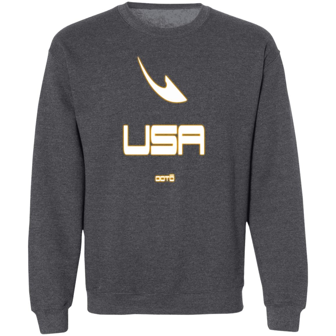 USA OOTO DASH EN WHITE STRETCH - MZ OG -  Z65x Crewneck Pullover Sweatshirt - 7 COLORS -