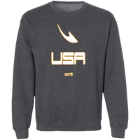 Thumbnail for USA OOTO DASH EN WHITE STRETCH - MZ OG -  Z65x Crewneck Pullover Sweatshirt - 7 COLORS -