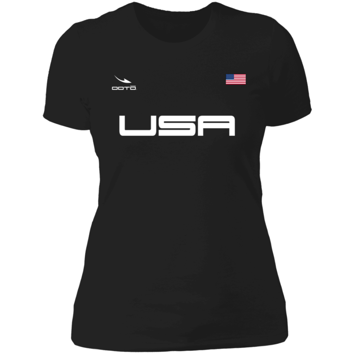 USA - Ladies' Boyfriend T-Shirt - 7 COLORS -