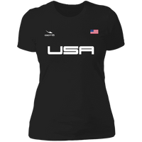 Thumbnail for USA - Ladies' Boyfriend T-Shirt - 7 COLORS -